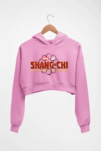 Load image into Gallery viewer, Shang-Chi Crop HOODIE FOR WOMEN-Light Baby Pink-Ektarfa.online
