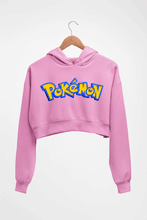 Load image into Gallery viewer, Pokémon Crop HOODIE FOR WOMEN-Light Baby Pink-Ektarfa.online
