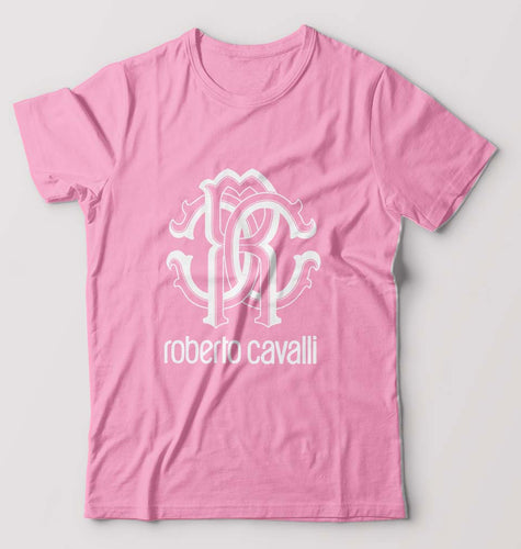 Roberto Cavalli T-Shirt for Men-Light Baby Pink-Ektarfa.online