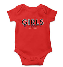 Load image into Gallery viewer, Gym Girl Power Kids Romper For Baby Boy/Girl-0-5 Months(18 Inches)-Red-Ektarfa.online
