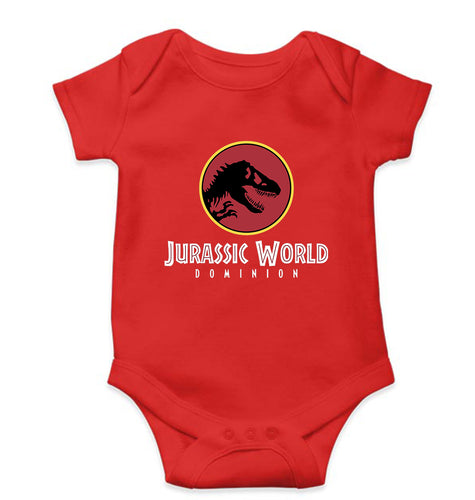 Jurassic World Kids Romper For Baby Boy/Girl-Red-Ektarfa.online