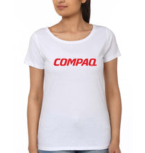 Load image into Gallery viewer, Compaq T-Shirt for Women-White-Ektarfa.online
