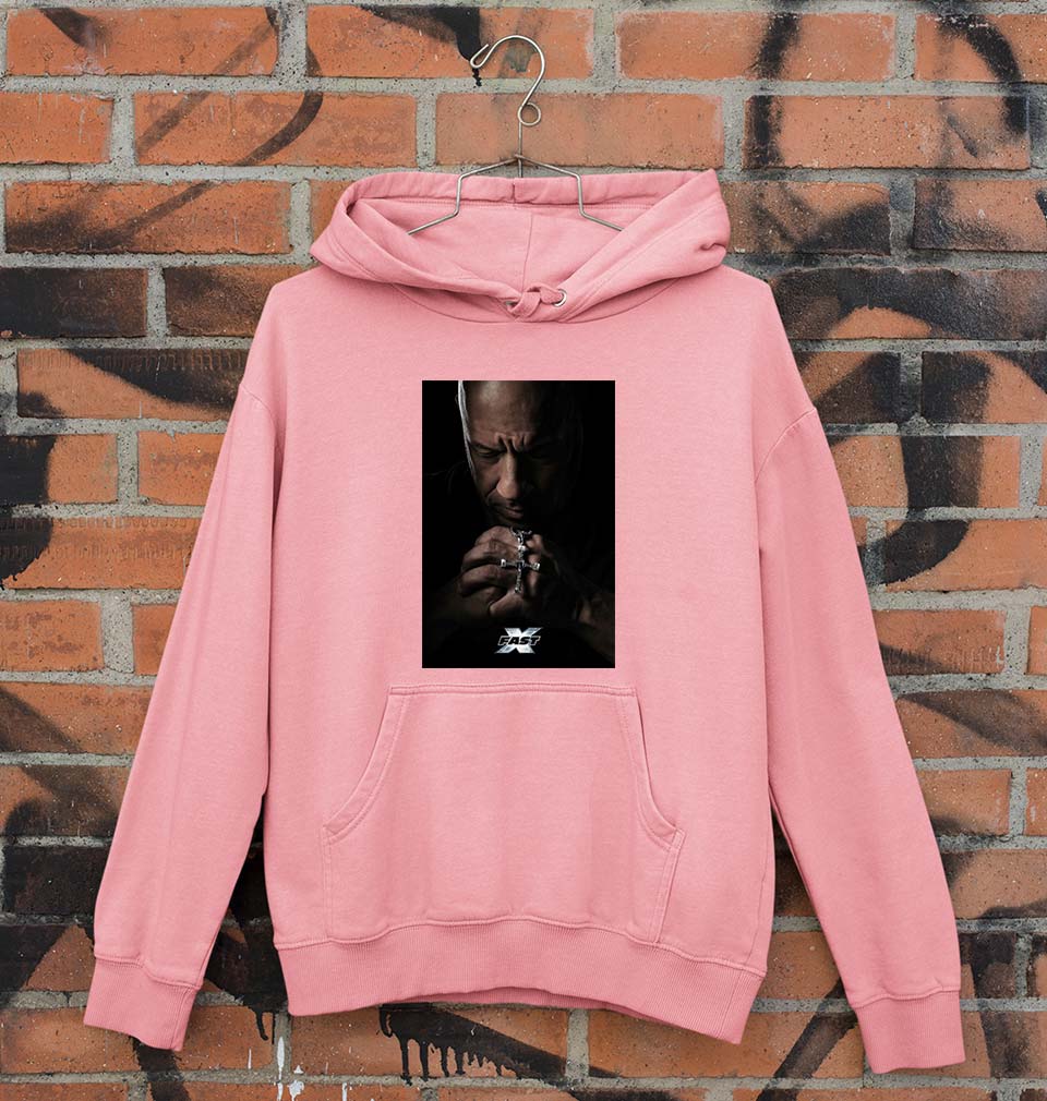 Fast X Vin Diesel Unisex Hoodie for Men/Women-Light Pink-Ektarfa.online