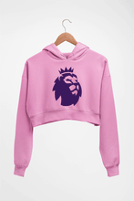 Load image into Gallery viewer, EPL Premier League Crop HOODIE FOR WOMEN-Light Baby Pink-Ektarfa.online
