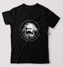 Load image into Gallery viewer, Karl Marx T-Shirt for Men-Black-Ektarfa.online
