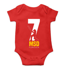 Load image into Gallery viewer, MS Dhoni (MSD) Kids Romper For Baby Boy/Girl-Red-Ektarfa.online
