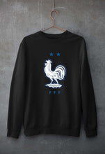 Load image into Gallery viewer, France Football Unisex Sweatshirt for Men/Women-Black-Ektarfa.online
