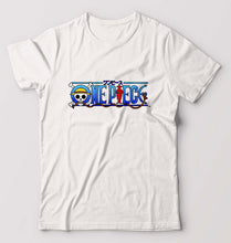 Load image into Gallery viewer, One Piece T-Shirt for Men-White-Ektarfa.online
