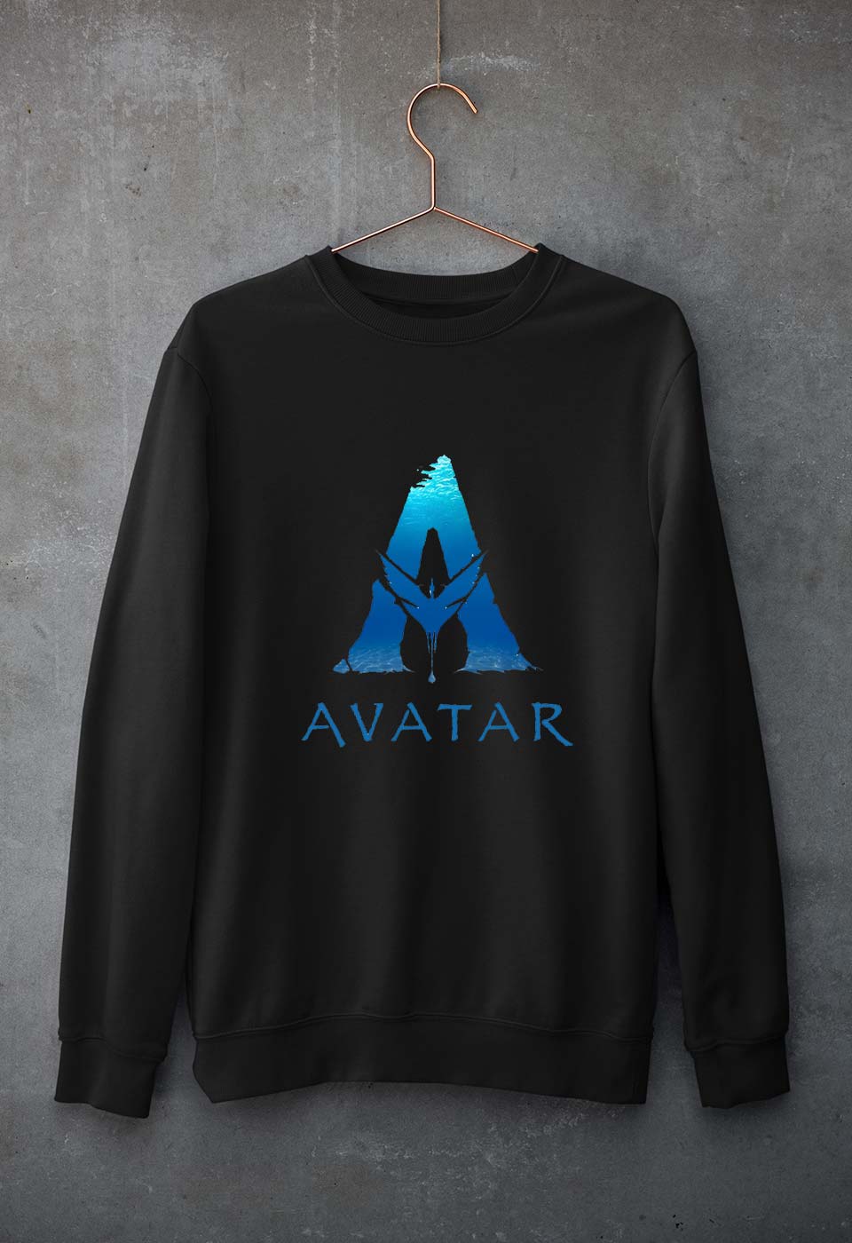 Avatar Unisex Sweatshirt for Men/Women-Black-Ektarfa.online