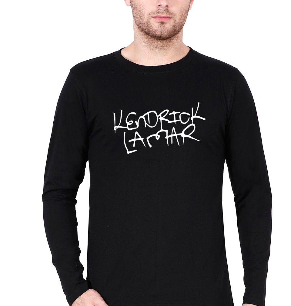 Kendrick Lamar Full Sleeves T-Shirt for Men-Black-Ektarfa.online