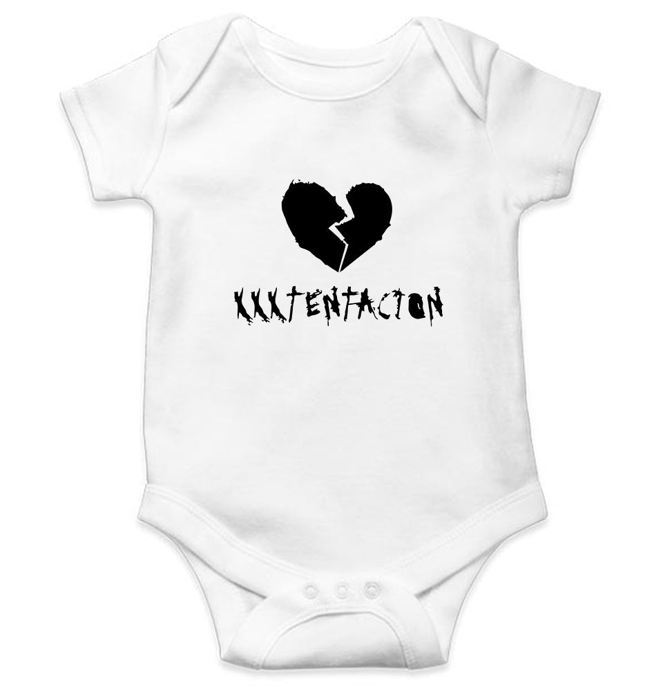 XXXtentacion Kids Romper For Baby Boy/Girl-0-5 Months(18 Inches)-White-Ektarfa.online