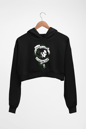 Loki Crop HOODIE FOR WOMEN-Black-Ektarfa.online