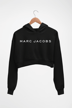 Load image into Gallery viewer, March Jacobs Crop HOODIE FOR WOMEN-Black-Ektarfa.online
