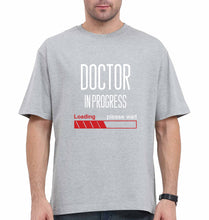 Load image into Gallery viewer, Doctor in progress Oversized T-Shirt for Men-Grey-Ektarfa.online
