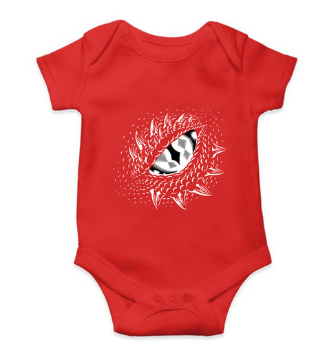 house of the dragon (dracarys) Kids Romper For Baby Boy/Girl-0-5 Months(18 Inches)-Red-Ektarfa.online