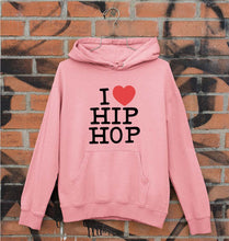 Load image into Gallery viewer, I Love Hip Hop Unisex Hoodie for Men/Women-Light Pink-Ektarfa.online
