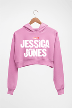 Load image into Gallery viewer, Jessica Jones Crop HOODIE FOR WOMEN-Light Baby Pink-Ektarfa.online
