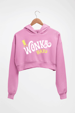 Load image into Gallery viewer, Wonka Bar Crop HOODIE FOR WOMEN-Light Baby Pink-Ektarfa.online
