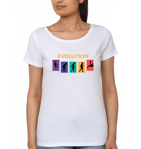 Evolution Football T-Shirt for Women-White-Ektarfa.online