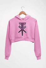 Load image into Gallery viewer, Undertaker WWE Crop HOODIE FOR WOMEN-Light Baby Pink-Ektarfa.online

