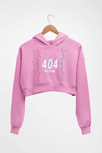 Load image into Gallery viewer, 404 Crop HOODIE FOR WOMEN-Light Baby Pink-Ektarfa.online
