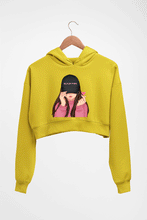 Load image into Gallery viewer, BLACKPINK Crop HOODIE FOR WOMEN-Mustard yellow-Ektarfa.online
