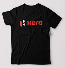 Load image into Gallery viewer, Hero MotoCorp T-Shirt for Men-Black-Ektarfa.online
