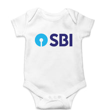 Load image into Gallery viewer, State Bank of India(SBI) Kids Romper For Baby Boy/Girl-White-Ektarfa.online
