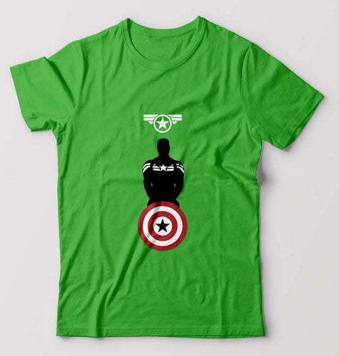 Captain America T-Shirt for Men-Flag Green-Ektarfa.online