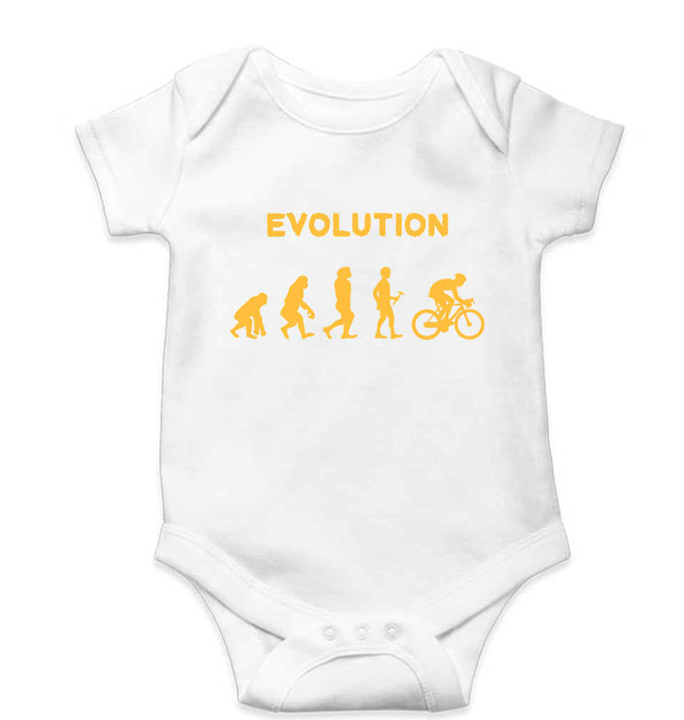 Cycling Kids Romper For Baby Boy/Girl-White-Ektarfa.online