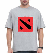 Load image into Gallery viewer, Dota Oversized T-Shirt for Men-Grey-Ektarfa.online
