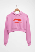 Load image into Gallery viewer, Li-Ning Crop HOODIE FOR WOMEN-Light Baby Pink-Ektarfa.online
