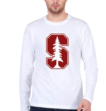 Load image into Gallery viewer, Stanford Full Sleeves T-Shirt for Men-White-Ektarfa.online
