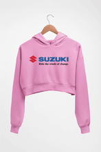 Load image into Gallery viewer, Suzuki Crop HOODIE FOR WOMEN-Light Baby Pink-Ektarfa.online
