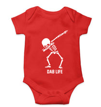 Load image into Gallery viewer, Dab Life Kids Romper For Baby Boy/Girl-0-5 Months(18 Inches)-Red-Ektarfa.online
