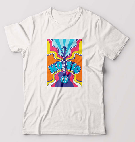 Psychedelic T-Shirt for Men-White-Ektarfa.online