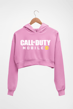 Load image into Gallery viewer, Call of Duty (COD) Crop HOODIE FOR WOMEN-Light Baby Pink-Ektarfa.online
