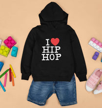 Load image into Gallery viewer, I Love Hip Hop Kids Hoodie for Boy/Girl-0-1 Year(22 Inches)-Black-Ektarfa.online
