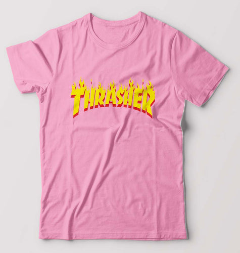 Thrasher T-Shirt for Men-Light baby pink-Ektarfa.online