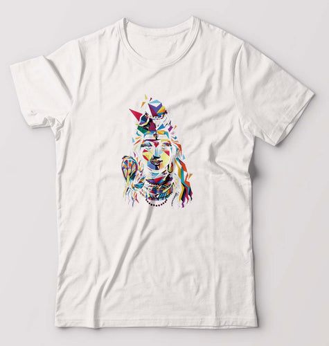 Shiv T-Shirt for Men-White-Ektarfa.online