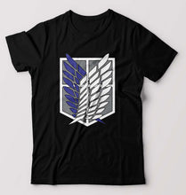 Load image into Gallery viewer, Attack on Titan T-Shirt for Men-Black-Ektarfa.online
