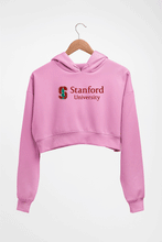 Load image into Gallery viewer, Stanford Crop HOODIE FOR WOMEN-Light Baby Pink-Ektarfa.online
