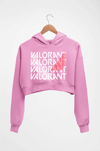 Load image into Gallery viewer, Valorant Crop HOODIE FOR WOMEN-Light Baby Pink-Ektarfa.online
