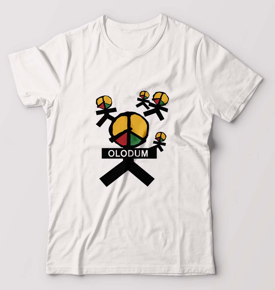 Olodum T-Shirt for Men-White-Ektarfa.online
