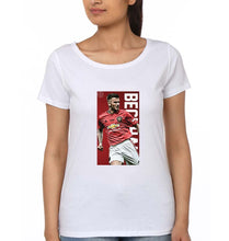 Load image into Gallery viewer, David Beckham T-Shirt for Women-White-Ektarfa.online
