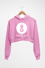 Load image into Gallery viewer, Violin Crop HOODIE FOR WOMEN-Light baby pink-Ektarfa.online
