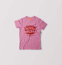 Load image into Gallery viewer, Lightning McQueen Kids T-Shirt for Boy/Girl-Pink-Ektarfa.online
