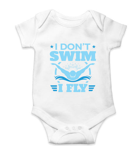 Swim Kids Romper For Baby Boy/Girl-White-Ektarfa.online