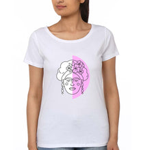 Load image into Gallery viewer, Frida Kahlo T-Shirt for Women-White-Ektarfa.online
