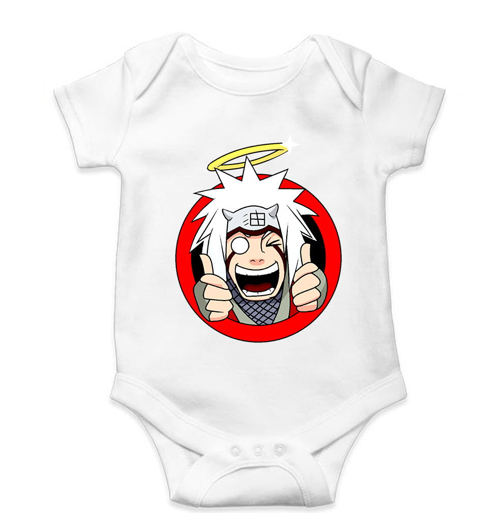 Jiraiya Kids Romper For Baby Boy/Girl-White-Ektarfa.online